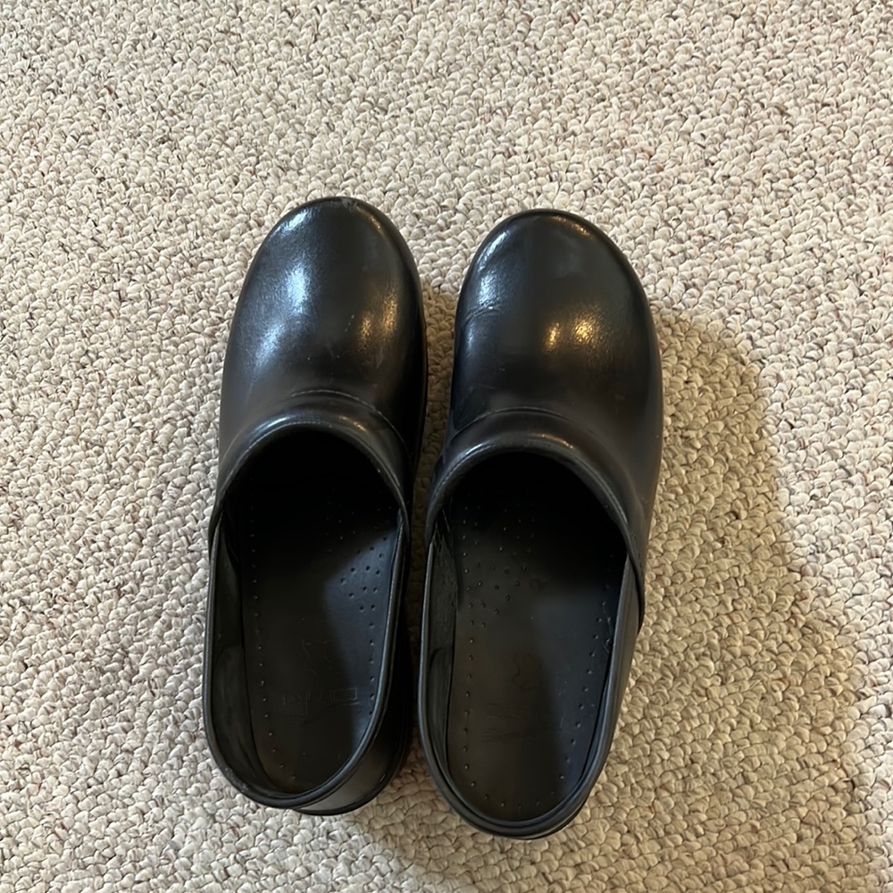 Dansko black clogs